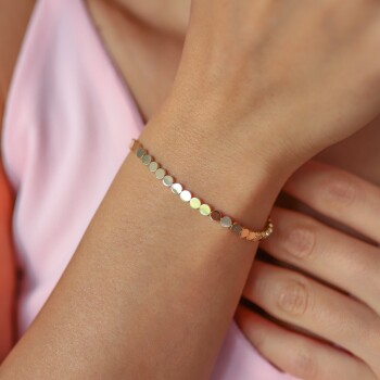 Sıralı Plaka Detay Bileklik - Alen (1)