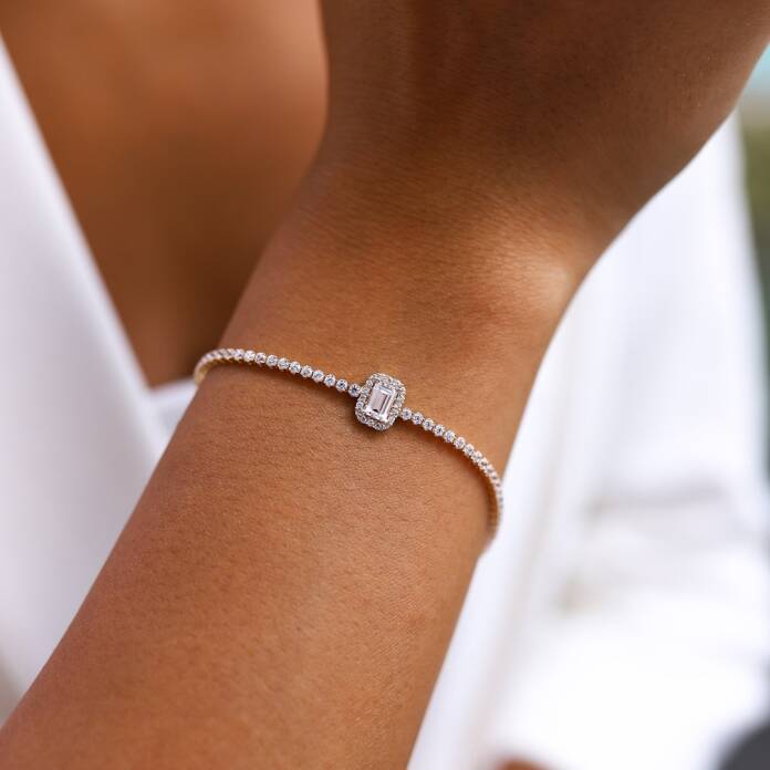 Sıralı Taşlı Baget Bilekllik - 1