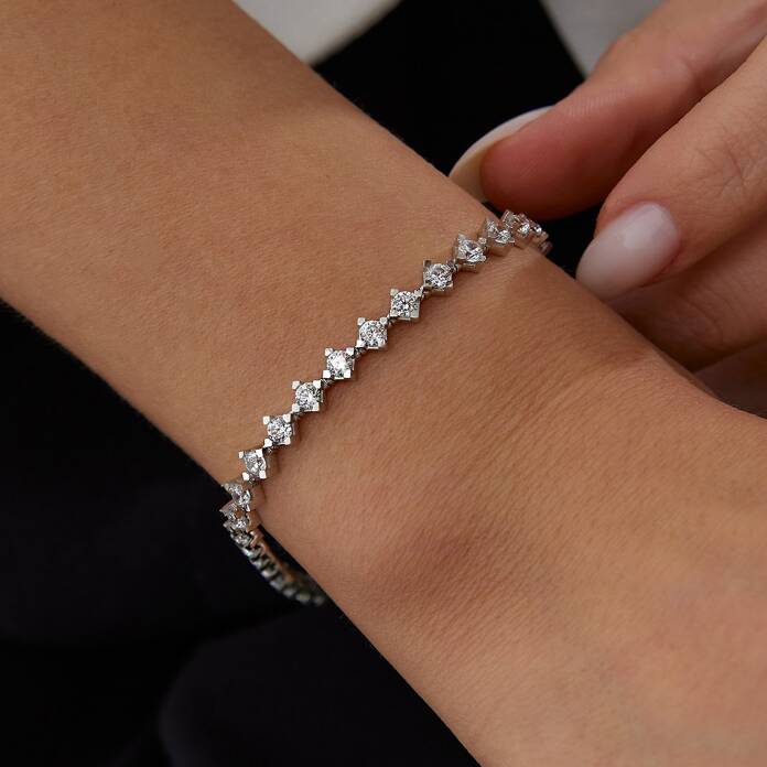 Sıralı Tektaş Bileklik - 1