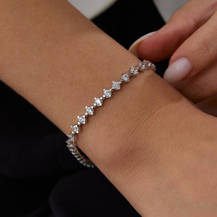 Sıralı Tektaş Bileklik - 2