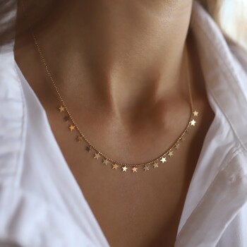 Sıralı Yıldız Kolye - Gennas (1)