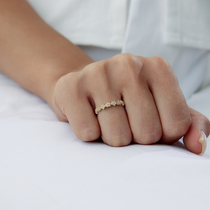 Sıralı Yıldız Yüzük - RİTİM (1)