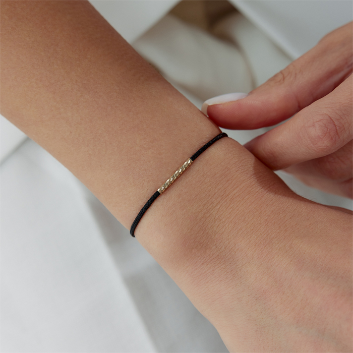 Siyah İpli Kalem Bileklik - Özkonak (1)