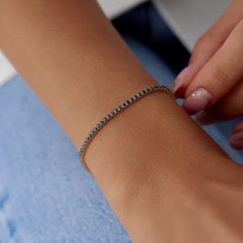 Siyah Su Yolu Bileklik - Milades (1)