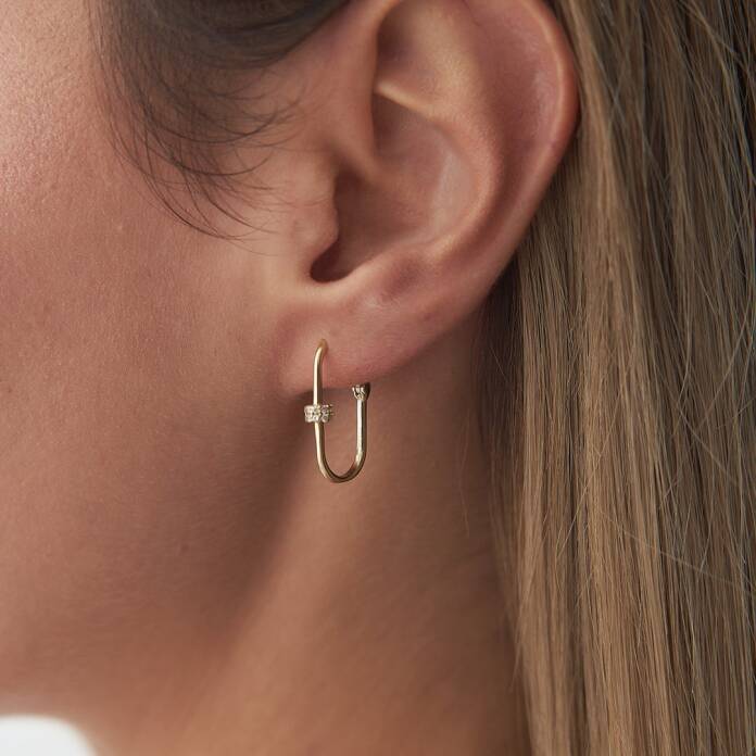 Sliend Parça Ataç Küpe - 1