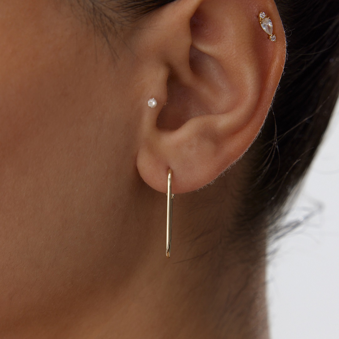 Slim Ataç Küpe - 2