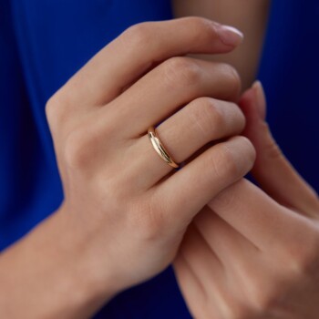 Slim Bombe Yüzük - Alen