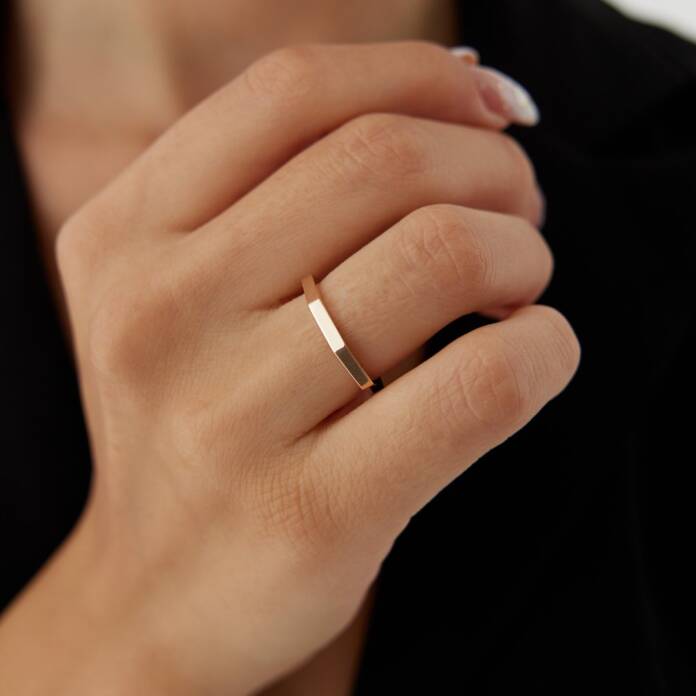 Slim Faset Yüzük - 1