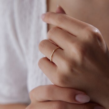 Slim Kemik Yüzük - Alen (1)