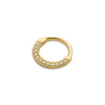 Slim Sıra Taşlı Helix Piercing - Alen