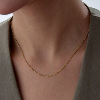 Slim Spiga Zincir - Taç