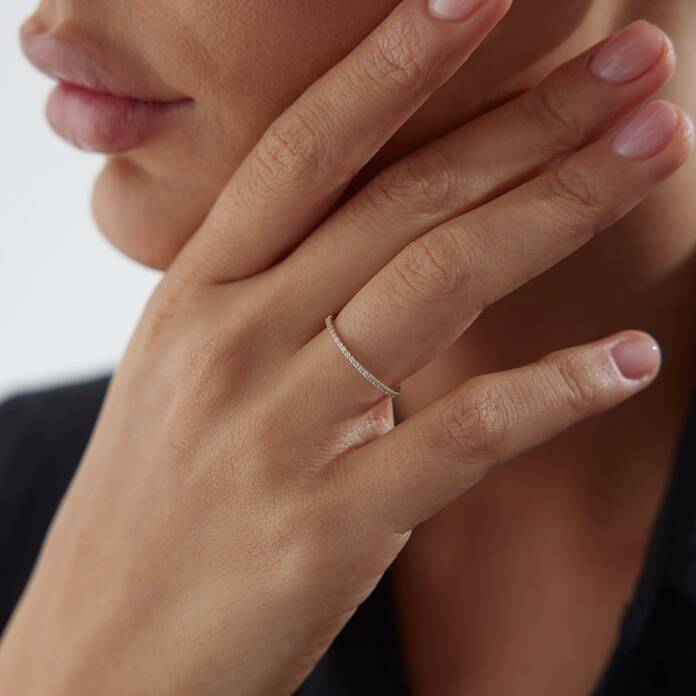 Slim Yarımtur Yüzük - 2