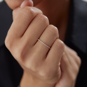 Slim Yarımtur Yüzük - 3