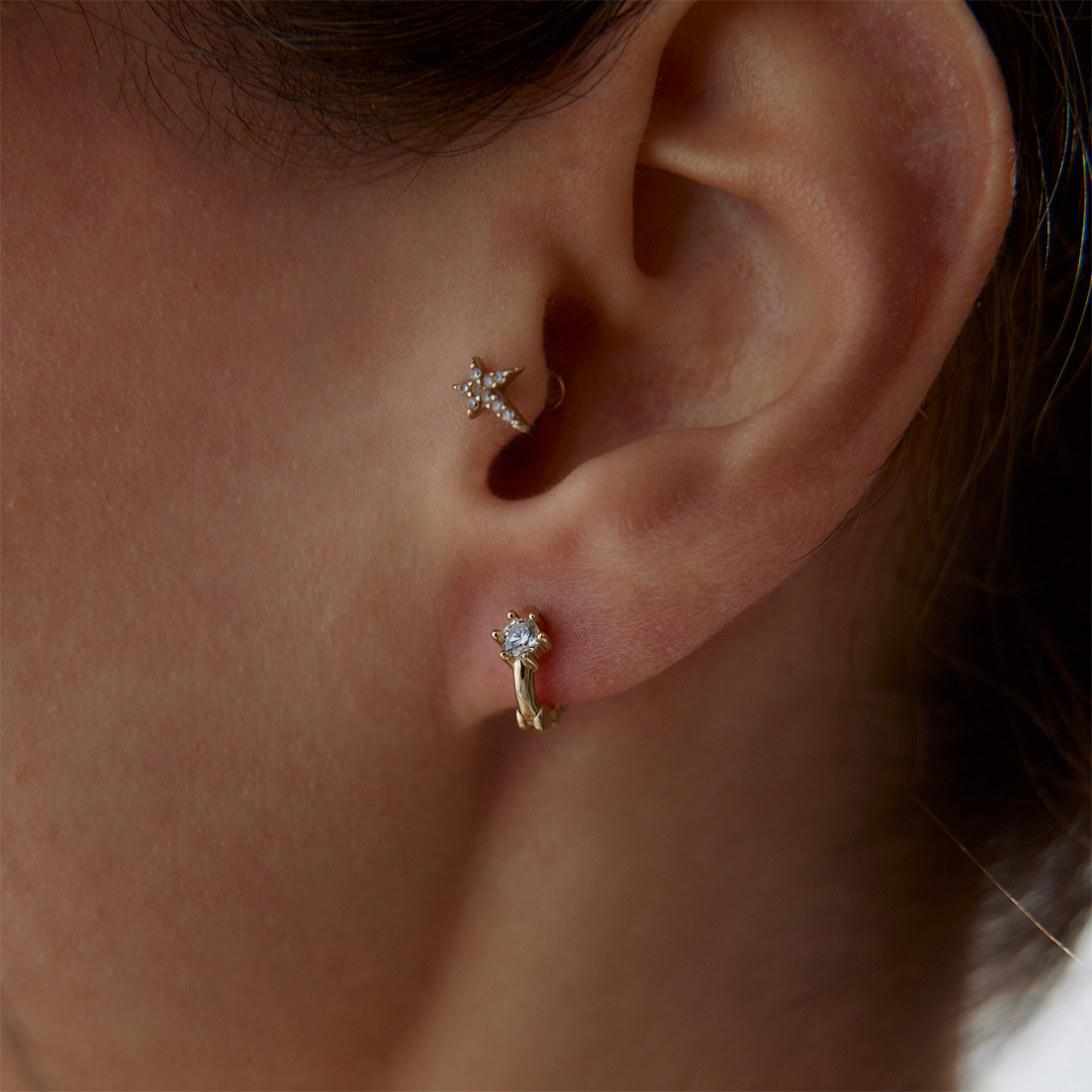 Slingshot Tektaş Küpe - 1