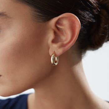 Small 5mm Bombe Halka Küpe - Tuana (1)