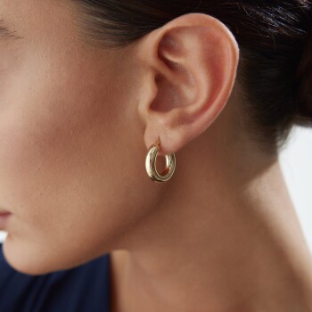 Small 5mm Bombe Halka Küpe - 3