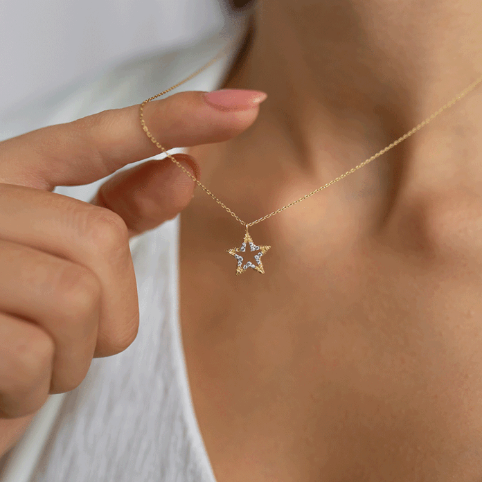 Small Bright Yıldız Kolye - 1