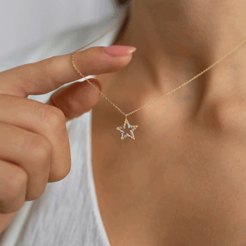 Small Bright Yıldız Kolye - Alen