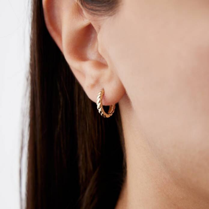 Small Burgu Küpe - 1