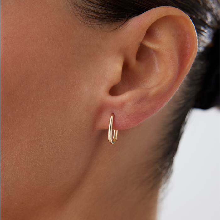 Small Camber Ataç Küpe - Rayna