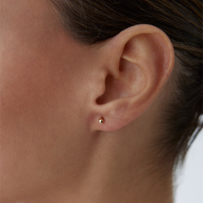 Small Dövme Top Küpe - Melike