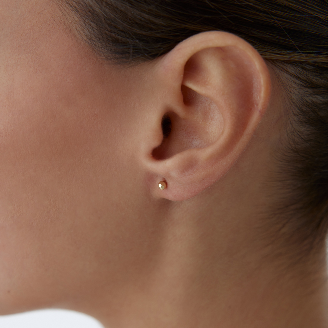 Small Dövme Top Küpe - 2