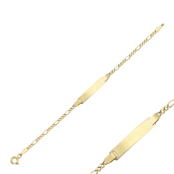 Small Figaro Zincir Bebek Künyesi - Özçelik