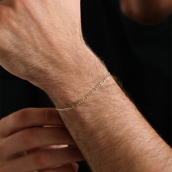 Small Figaro Zincir Erkek Bileklik - İstor (1)