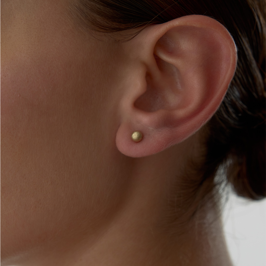 Small Gleam Dot Küpe - 1