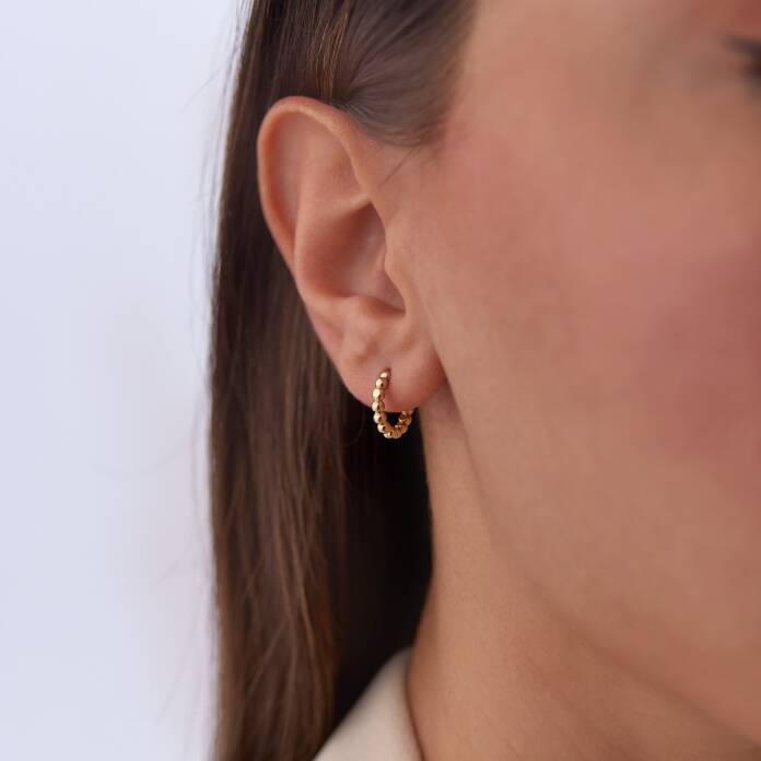 Small Tamtur Ball Küpe - 1