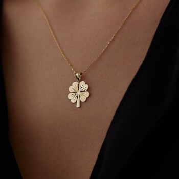 Small Yonca Kolye - Cemart (1)