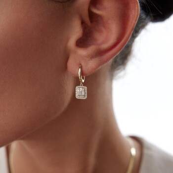 Snake Baget Küpe - Rayna