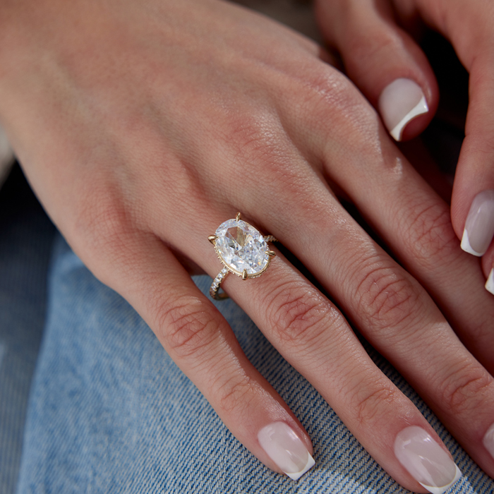 Sole Yarımtur Tektaş Yüzük - Sardes