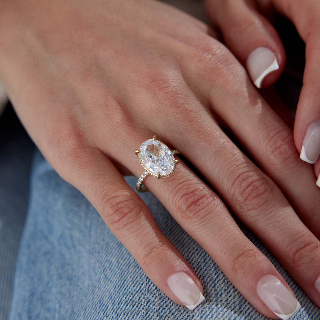 Sole Yarımtur Tektaş Yüzük - 1