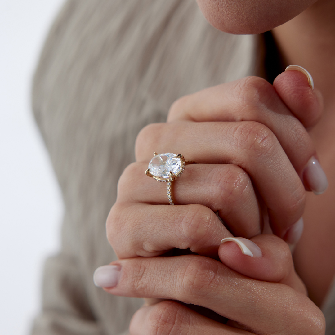 Sole Yarımtur Tektaş Yüzük - 2