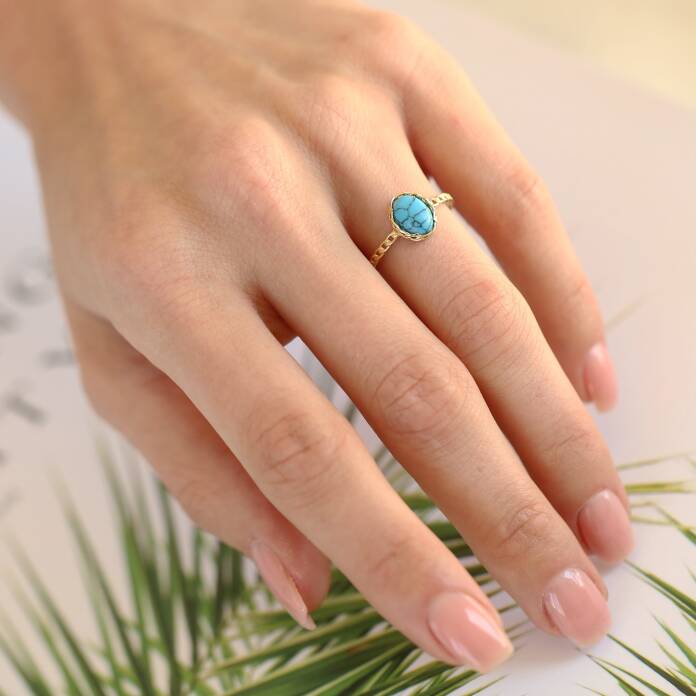 Sonsuz Mavi Firuze Yüzük - 1