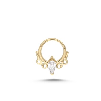 Sonsuzluk Damla Helix Piercing - Alen