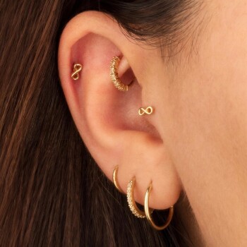 Sonsuzluk Minimal Tragus Piercing - Dianora (1)