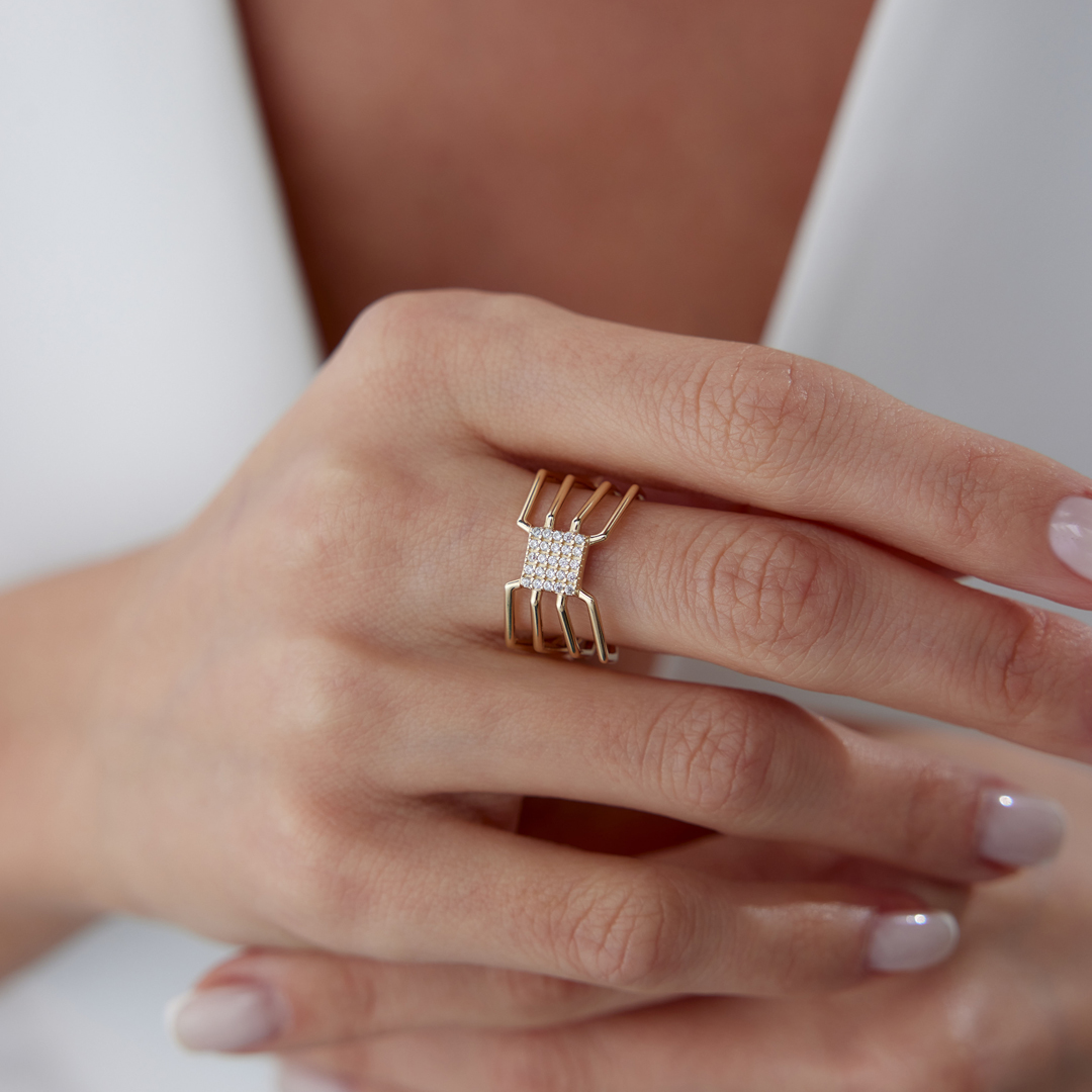 Spider Gold Yüzük - 2