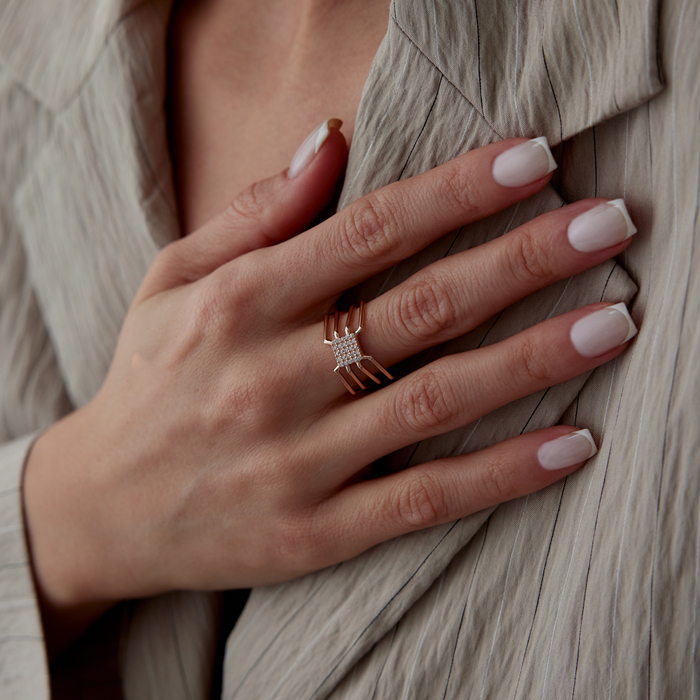 Spider Rose Yüzük - Alen (1)