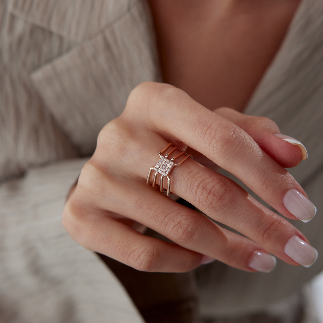 Spider Rose Yüzük - 1