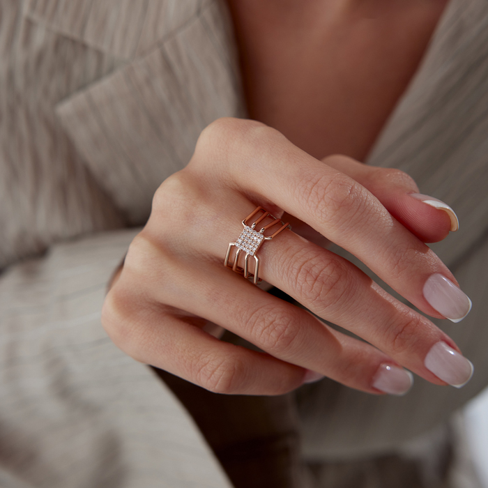 Spider Rose Yüzük - Alen