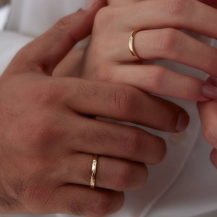 Spiral Çift Alyans - 1