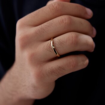 Spiral Erkek Alyans - Tülay Alyans (1)