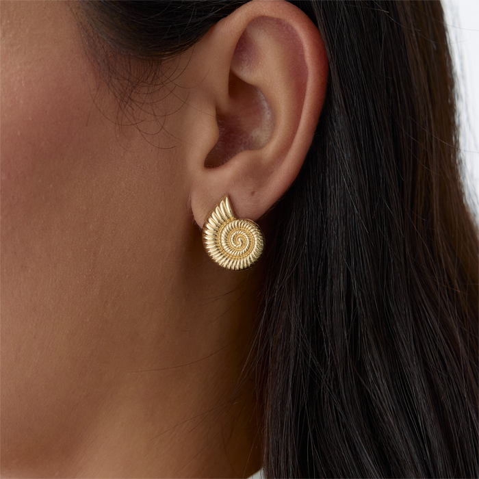 Spiral Küpe - Tuana