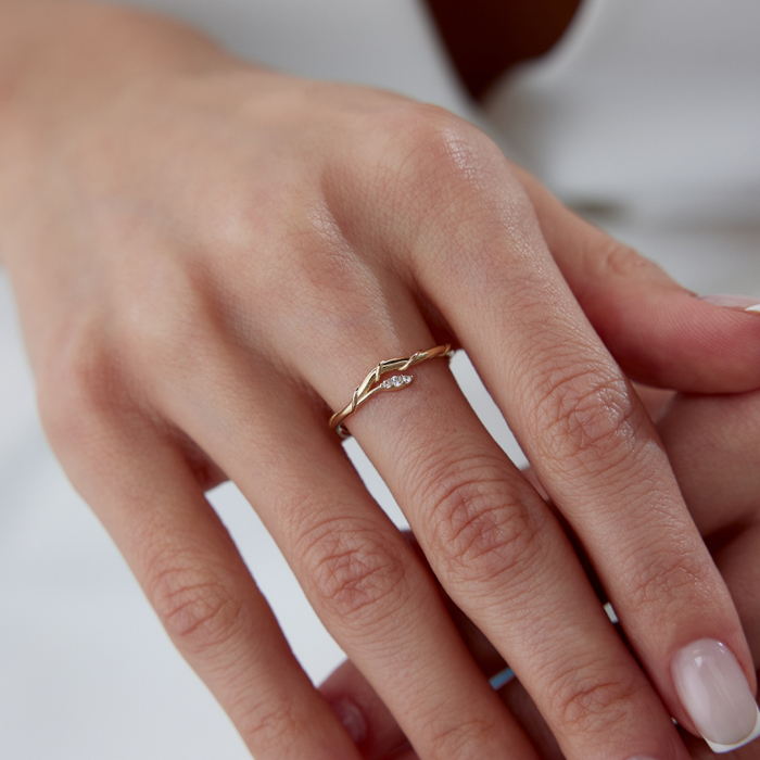 Sprout Yüzük - Rayna