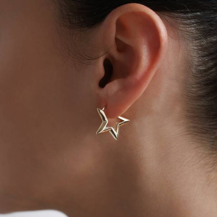 Star Balon Küpe - 1