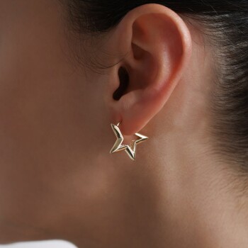 Star Balon Küpe - Rayna