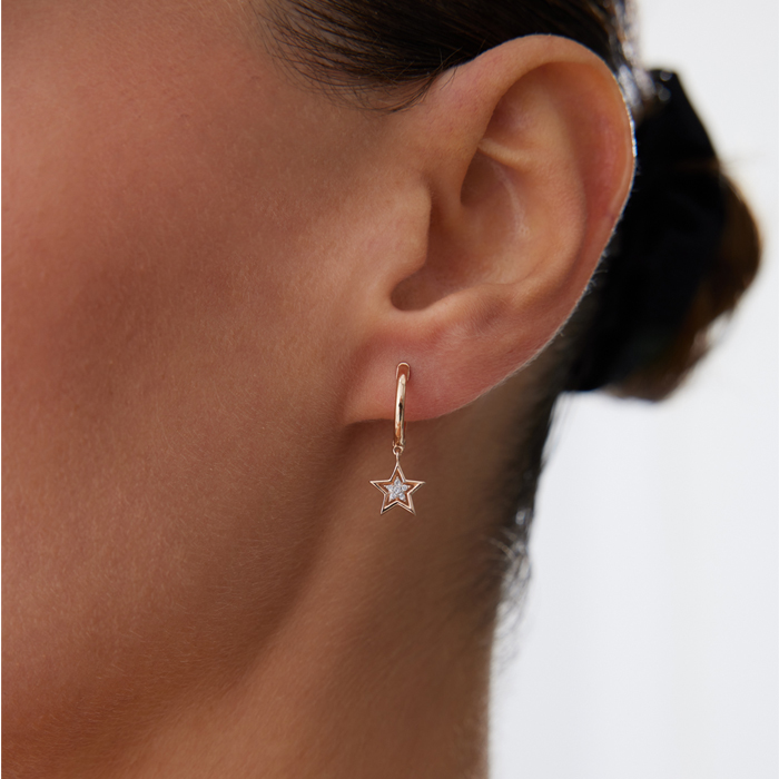 Star Halka Sallantılı Küpe - Gökhan Bera