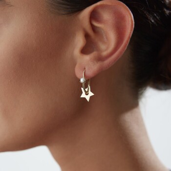 Star İnci Küpe - Arax